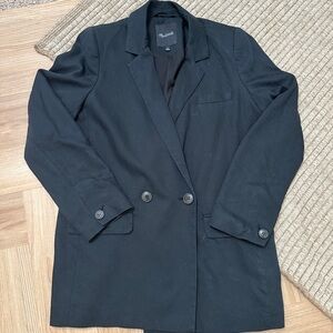 Madewell Classic Black Women's Blazer